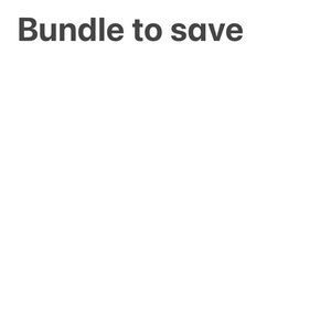 Bundle to save! :)
